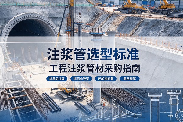 潞城注浆管选型标准