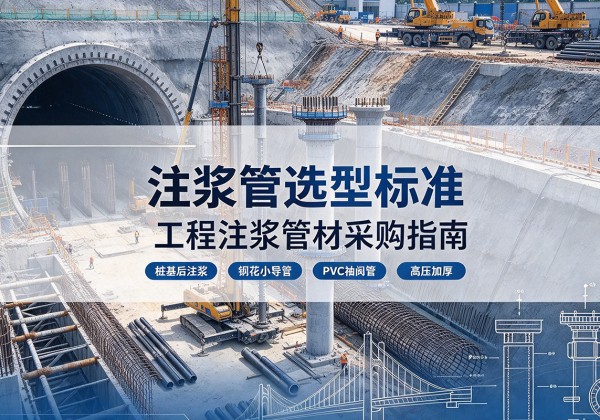 潞城注浆管选型标准